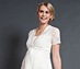 View additional images of Saigon Maternity Jacket (Ivory)