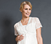 View additional images of Saigon Maternity Jacket (Ivory)