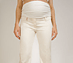 View additional images of SlimFit Maternity Trousers (Cream)