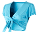 View additional images of Maternity Shrug (Sky Blue)