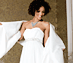View additional images of Silk Sweetheart Maternity Gown