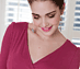 View additional images of Tulip Maternity Dress (Raspberry Crush)