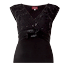 View additional images of Twilight Lace Maternity Dress (Black)