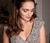 View additional images of Twilight Lace Maternity Dress (Mocha)