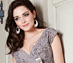 View additional images of Twilight Lace Maternity Dress (Mocha)