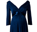 View additional images of Willow Maternity Dress (Midnight Blue)