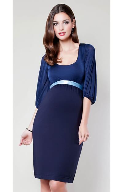 Sienna Maternity Dress (Midnight Blue) by Tiffany Rose