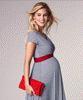 Alessandra Maternity Dress Short Cruise Stripe by Tiffany Rose