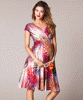 Alessandra Maternity Dress Short Hot Tropics by Tiffany Rose
