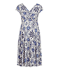 Robe de Grossesse Alessandra Bleu Porcelaine by Tiffany Rose