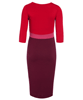 Robe de grossesse Alexa (Lipstick Rouge) by Tiffany Rose