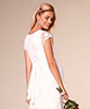 April Wedding Nursing Lace Dress Ivory by Tiffany Rose