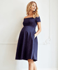 Aria Gravidklänning Midnattsblå by Tiffany Rose