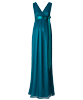 Robe de Grossesse Ava Longue Bleu Égée by Tiffany Rose