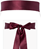Smooth Satin Sash Mulberry by Tiffany Rose