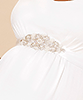 Perlenbesetzte Brautschärpe Victoria Elfenbein by Tiffany Rose