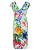 Robe de Grossesse Droite Bardot Brise Hawaïenne by Tiffany Rose