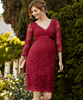 Chloe Lace Maternity Dress Scarlet by Tiffany Rose