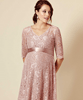 Flossie Umstandsmoden Kleid kurz in Orchid Blush by Tiffany Rose
