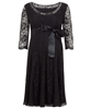 Freya Maternity Dress Short Black by Tiffany Rose
