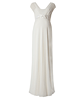 Lily Silk Maternity Wedding Gown Long (Ivory) by Tiffany Rose