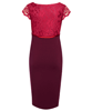 Robe droite de grossesse Luella (Bright Rose) by Tiffany Rose