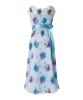 Robe Maya Mi-Longue Fleurs du Soir by Tiffany Rose