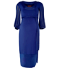 Mia Maternity Dress (Eclipse Blue) by Tiffany Rose