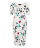 Robe Droite de GrossesseTilly Fleurs d'Aquarelle by Tiffany Rose