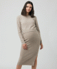 Dani Knit Maternity Skirt (Latte) by Tiffany Rose