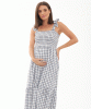 Phoebe Smocked Maternity Dress by Tiffany Rose