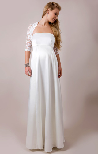 Ella Maternity Wedding Gown (Long) by Tiffany Rose