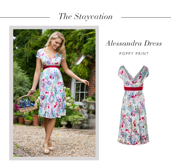 Alessandra Dress Poppy Print Alessandra Dress Poppy Print