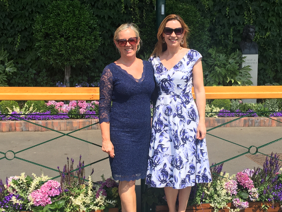Tiffany Rose at Wimbledon