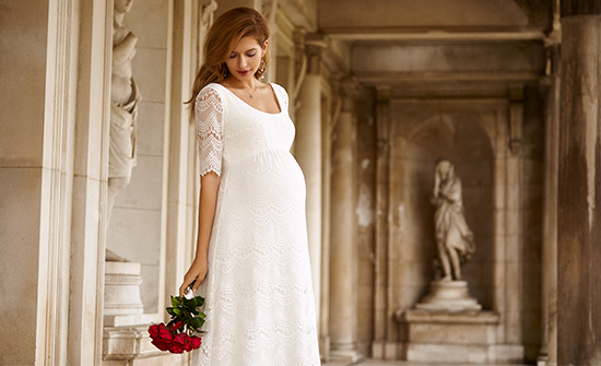 nordstrom maternity wedding dress