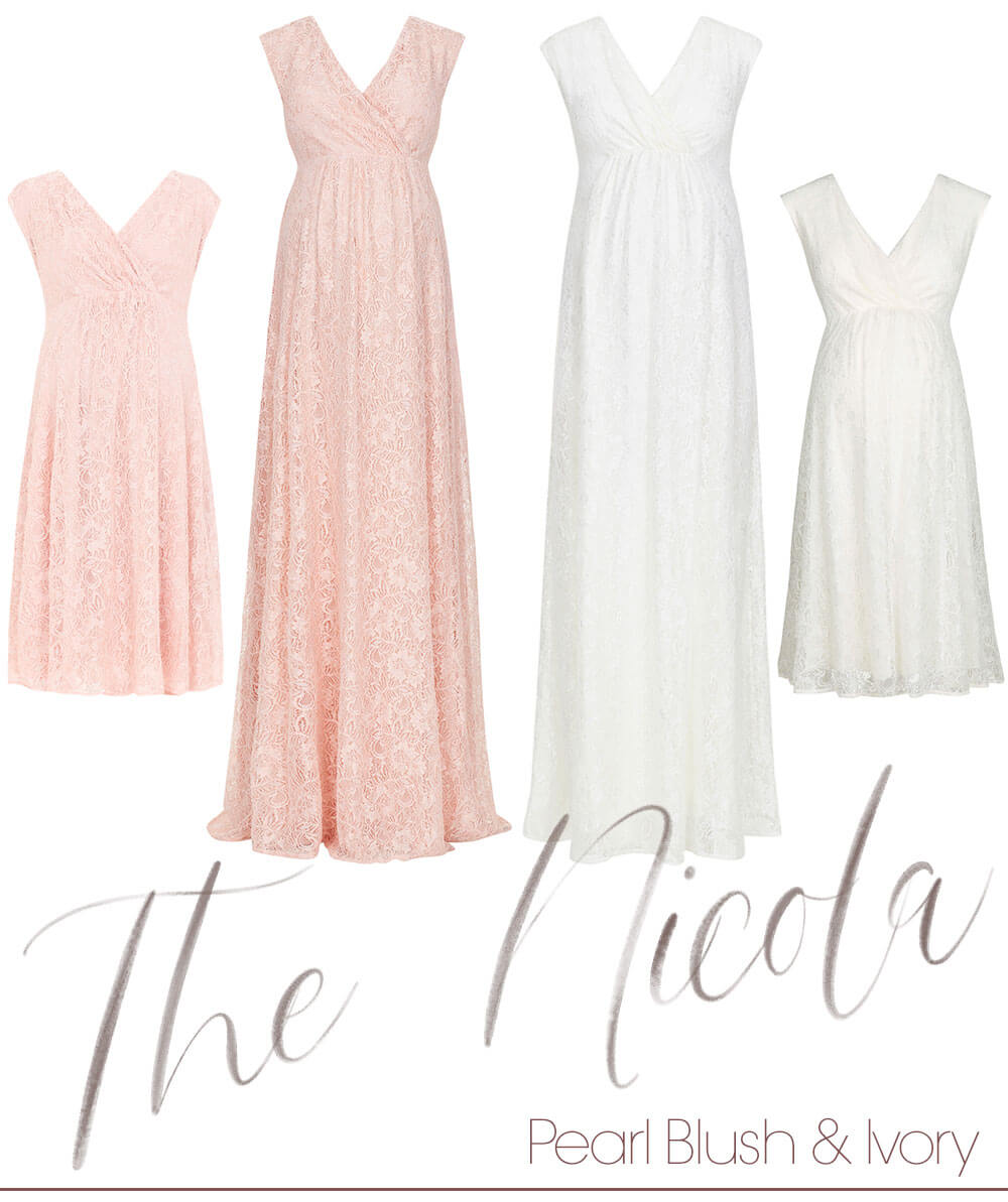 Hot New Arrival: Maternity Bridesmaid & Wedding Dresses