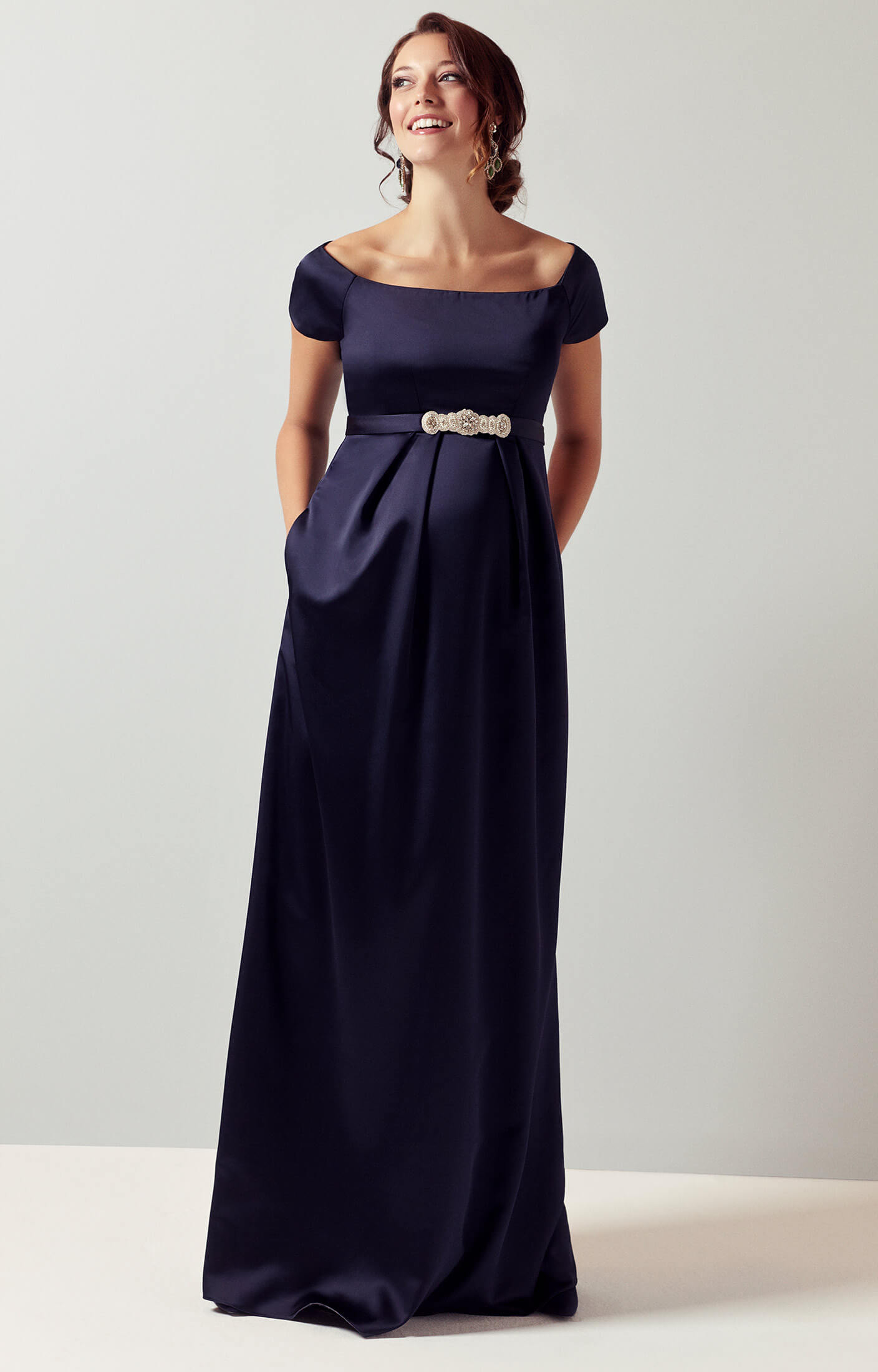 Blue Maternity Dresses