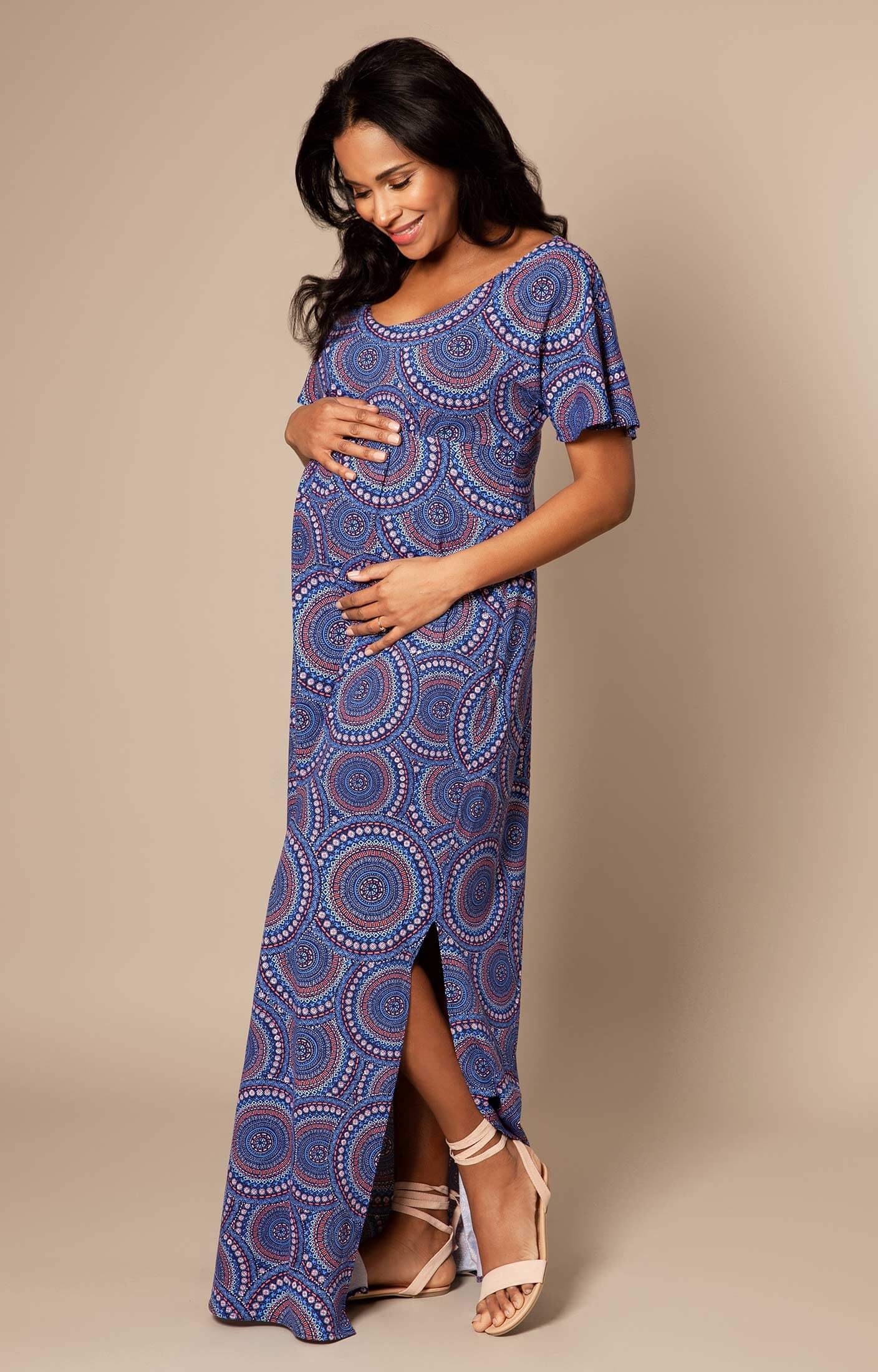 Blue Maternity Dresses