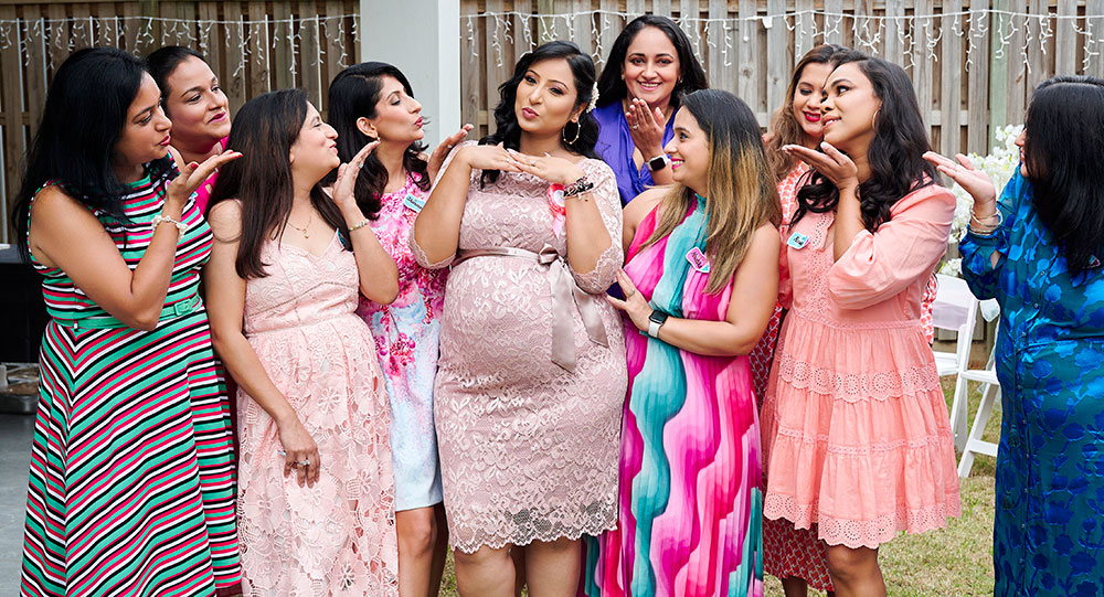 Pregnant Freida Pinto Shares Photos from Her 'Sweet' Baby Shower
