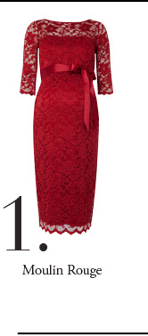 Amelia Lace Maternity Dress (Moulin Rouge)