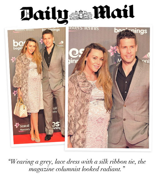 Michelle Heaton est glamour à l'Albert Hall !