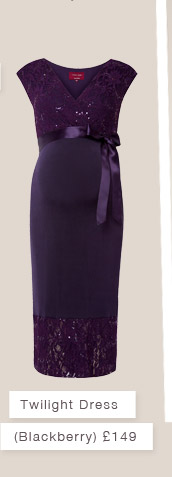 Twilight Lace Dress, Blackberry