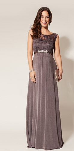 Valencia Gown, Charcoal