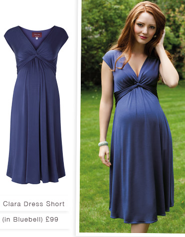 Clara Dress Bluebell short