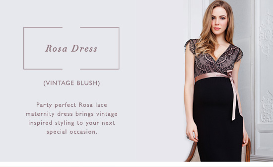 Rosa Dress (Vintage Blush)