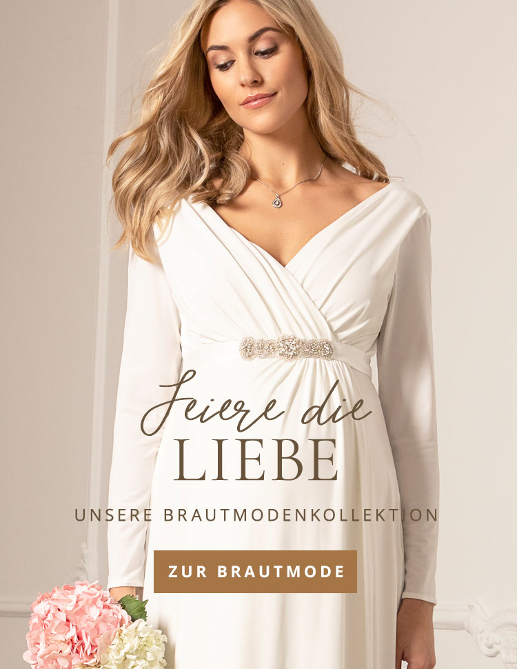 Umstandsbrautkleid Isabella lang (Elfenbein) Umstandsbrautkleid Isabella lang (Elfenbein)