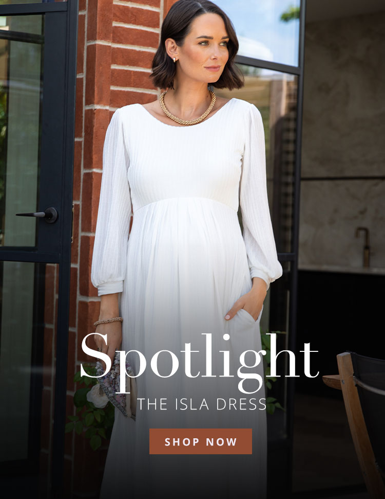 Isla Ribbed Jersey Dress (Ivory)