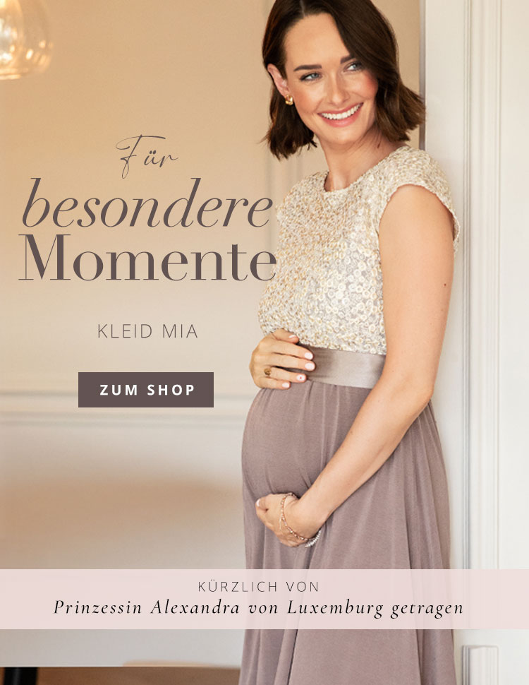 Mia Umstandsmoden Kleid in Trüffel Mia Umstandsmoden Kleid in Trüffel