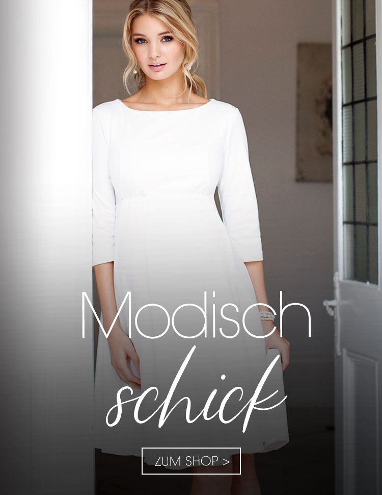 Sienna Umstandskleid kurz in creme Sienna Umstandskleid kurz in creme