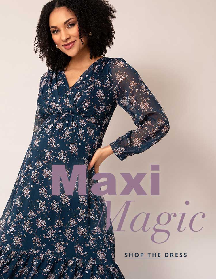 Bella Maxi Dress (Ditsy Navy Floral) Bella Maxi Dress (Ditsy Navy Floral)